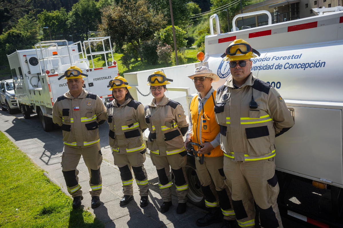 UdeC presenta Plan de Acciones y Prevención de Incendios Forestales